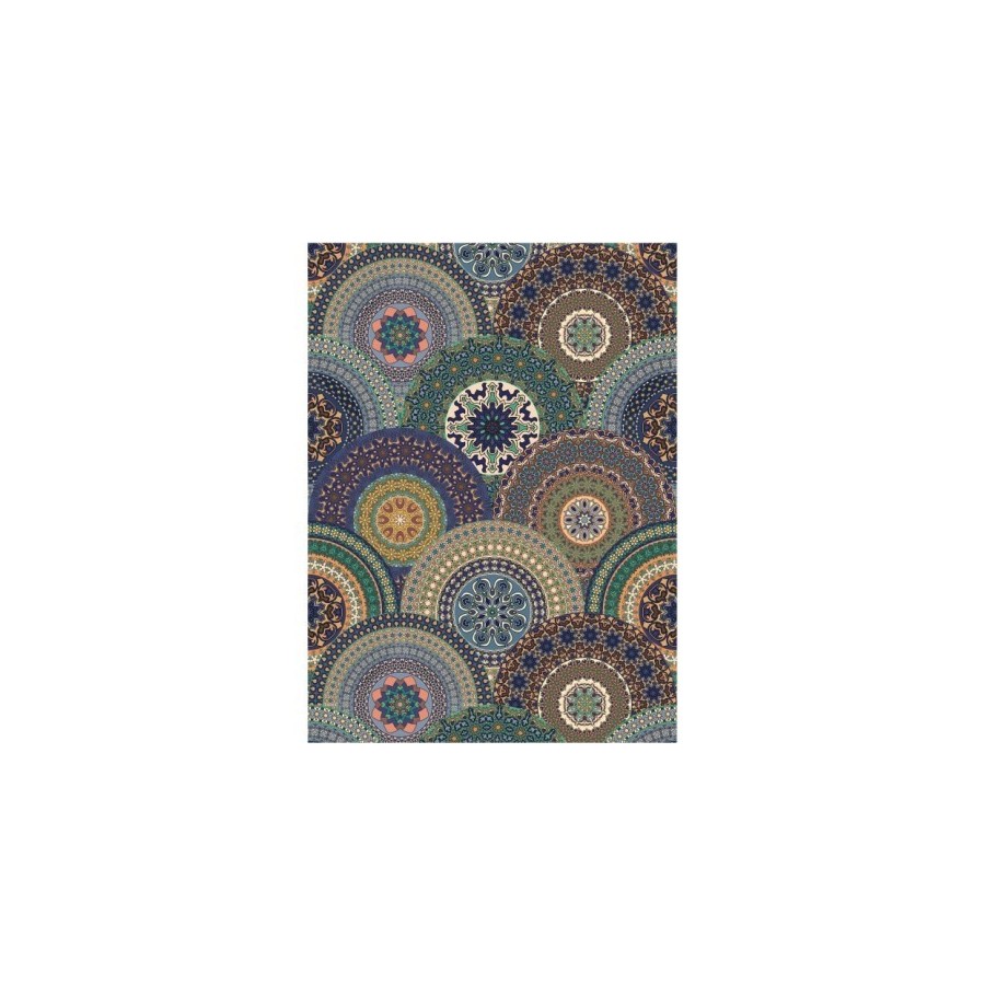 Papel De Arroz ETHNIC DISCOS AZULES Papel De Arroz ETHNIC DISCOS AZULES