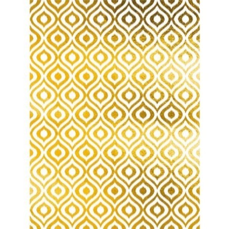 Papel De Arroz Fondo ORO RETRO