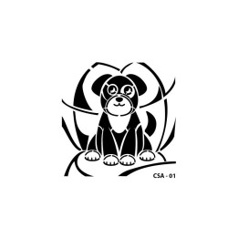 Kids Animal Stencil 15x15 CADENCE