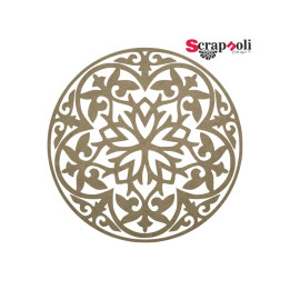 Silueta en DM Mandala 0024 M