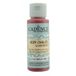 Chalky para cristal rojo 59ml