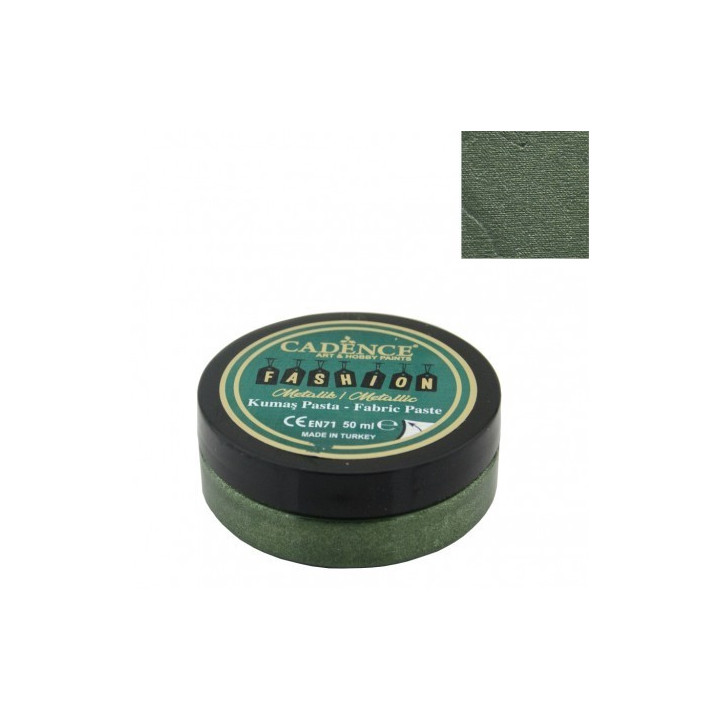 Pasta Textil FASHION METALLIC - Verde