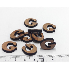 copy of Siluetas DM -A- Mini letra 1.5 cm DM