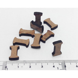 copy of Siluetas DM -A- Mini letra 1.5 cm DM