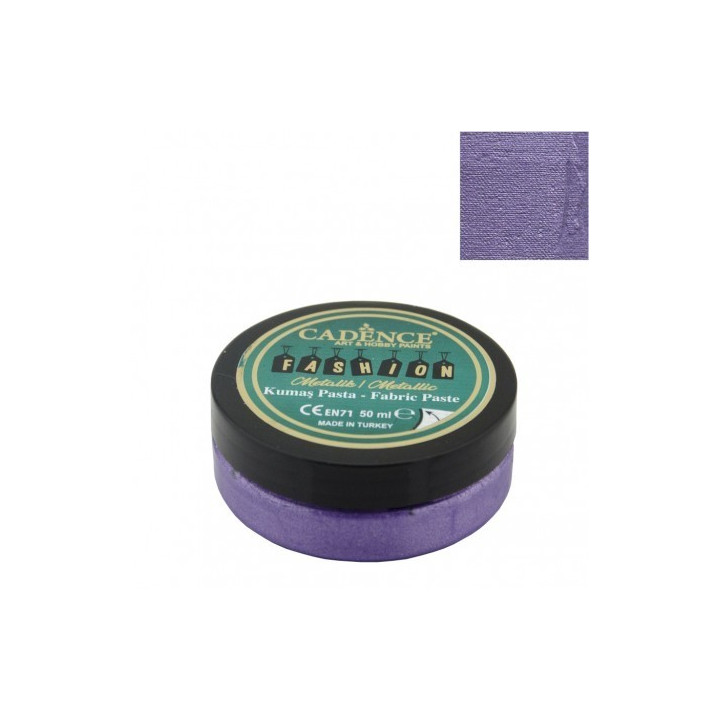 Pasta Textil FASHION METALLIC - Violeta