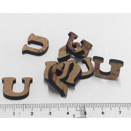 copy of Siluetas DM -A- Mini letra 1.5 cm DM