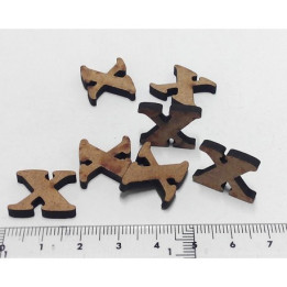 copy of Siluetas DM -A- Mini letra 1.5 cm DM