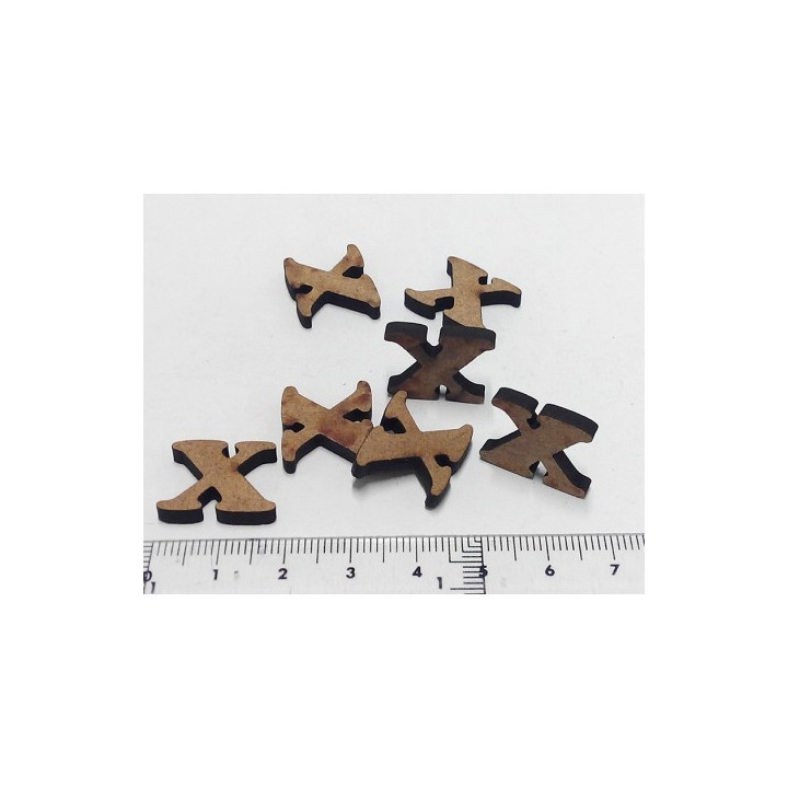 copy of Siluetas DM -A- Mini letra 1.5 cm DM