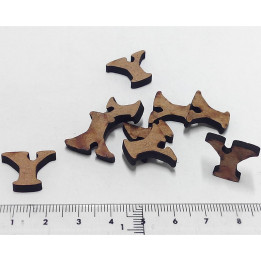 copy of Siluetas DM -A- Mini letra 1.5 cm DM