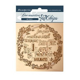 Decorative Chips 14x14 cms Stamperia
