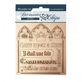 Decorative Chips 14x14 cms Stamperia