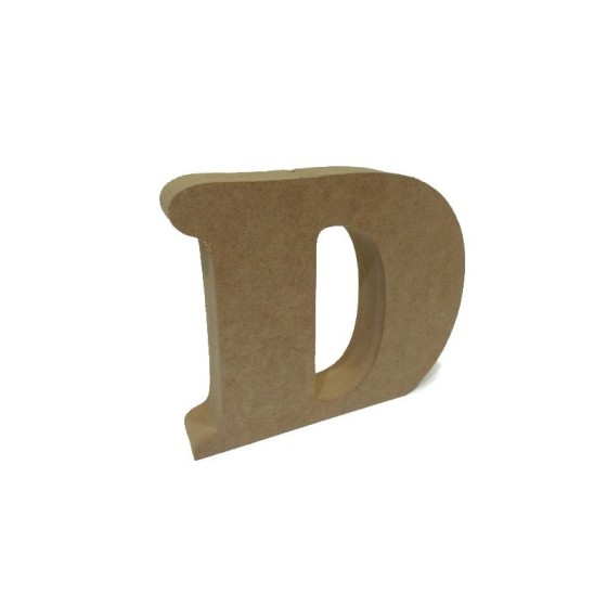 Letra DM - D (12x12x4 cm)