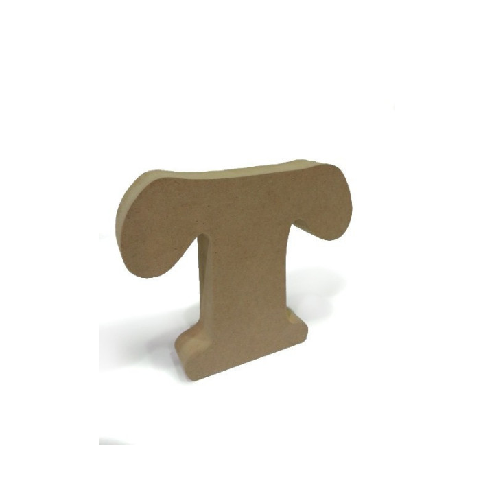 Letra DM - T (12x12x4 cm)