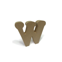 Letra DM - W (12x12x4 cm)