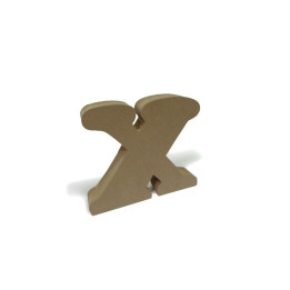 Letra DM - X (12x12x4 cm)