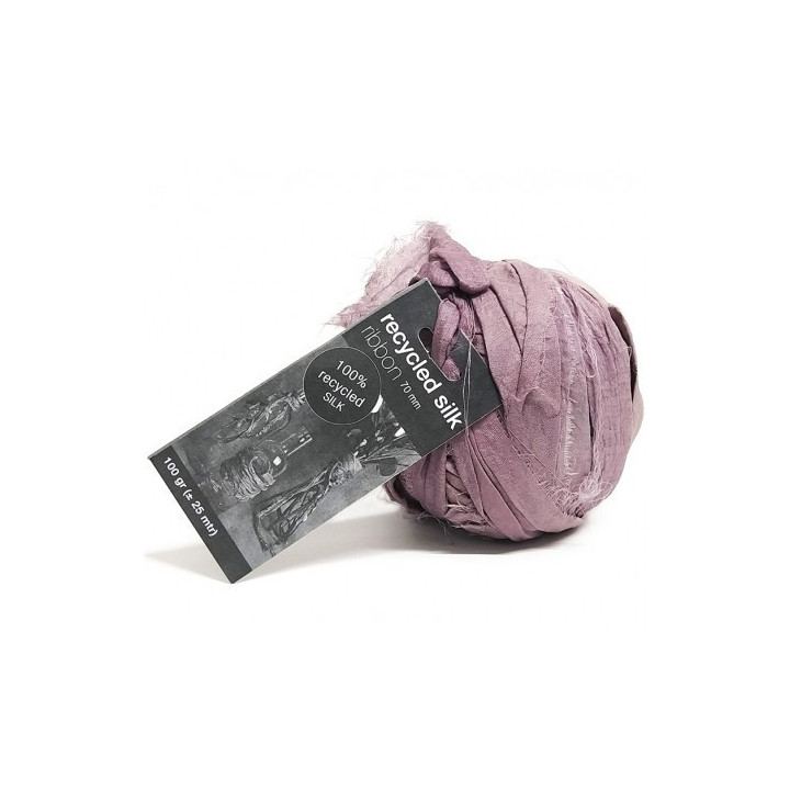 copy of Cinta seda reciclada ANTRACITA 100 gr.