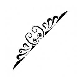 Stencil CADENCE cenefa 6x20cm K166