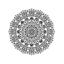 Stencil MANDALA 1 109 25x25cm