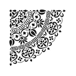 Stencil MANDALA GRANDE 110 25x25cm