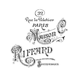 Stencil MAISON RIFFARD 36 25x25cm