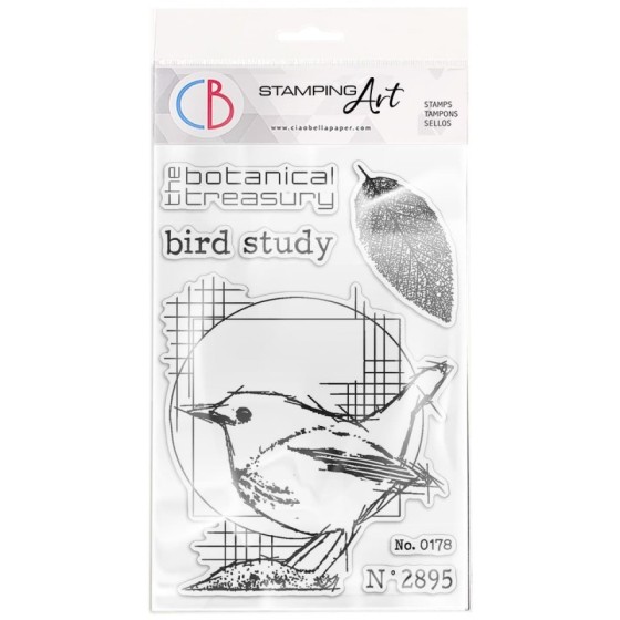 Clear Stamp Set 4"x6" Bird...