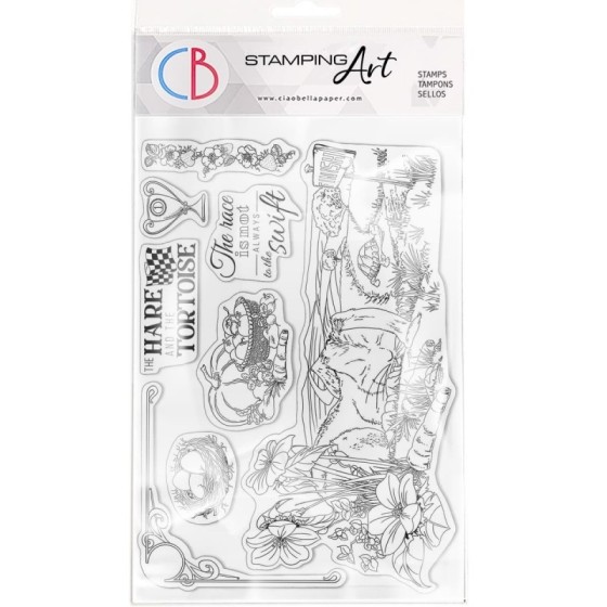 Clear Stamp Set 6"x8" The...