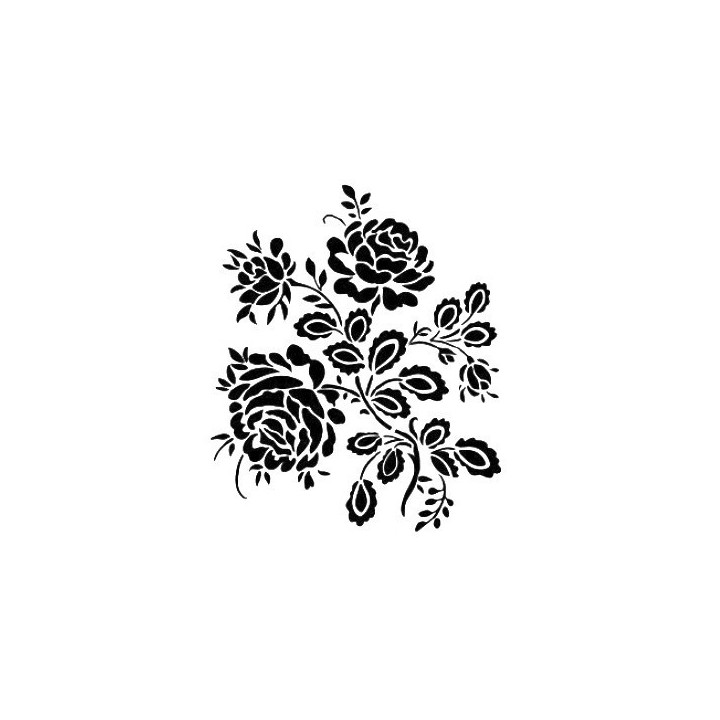 Stencil AS523 ROSAS 21x30