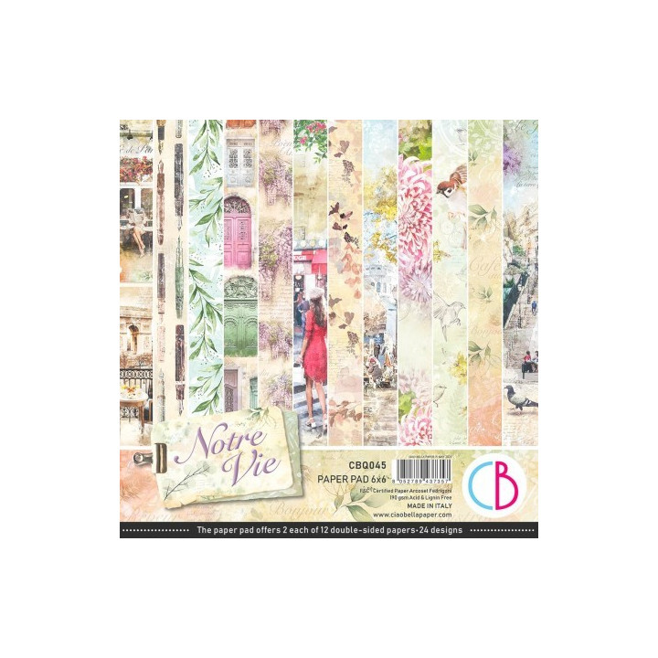 My First Year Vol.2 Paper Pad 12"x12" 12/Pkg