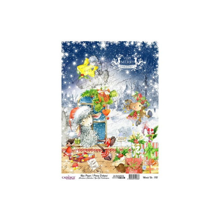 Papel de Arroz NAVIDAD