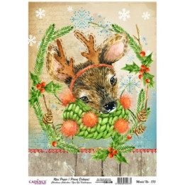 Papel de Arroz 763 NAVIDAD