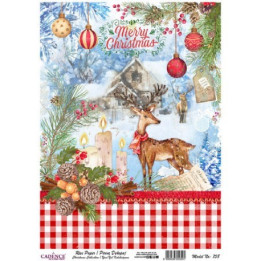 Papel de Arroz 763 NAVIDAD