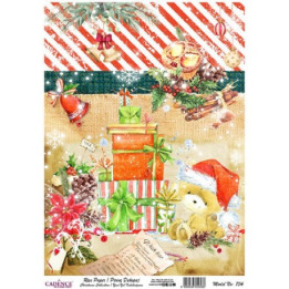 Papel de Arroz 763 NAVIDAD