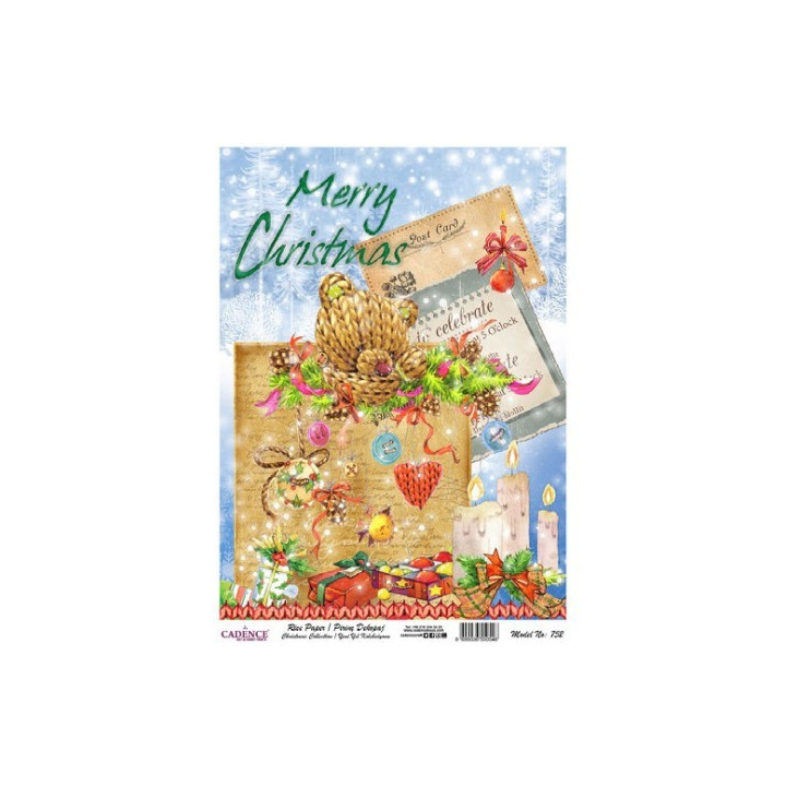 Papel de Arroz NAVIDAD