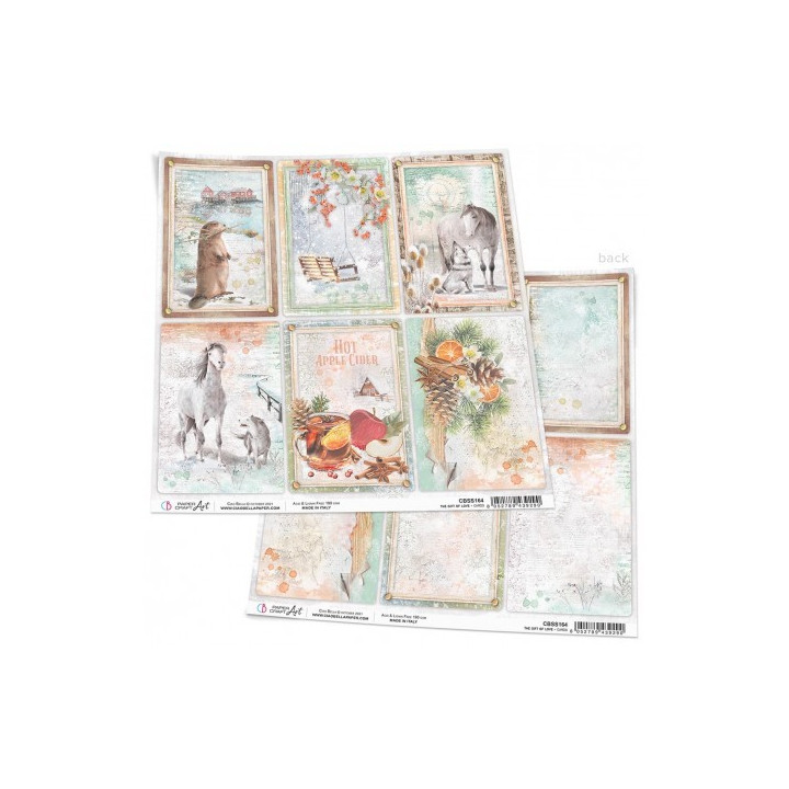 The Gift Of Love Paper Sheet 12"X12"