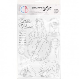 Clear Stamp Set 6"X8" The Little Prince