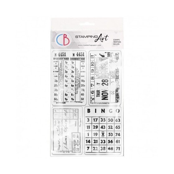 Clear Stamp Set 4"x6" Home...