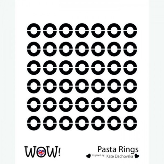 STENCILPasta Rings (by Kate...