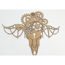 copy of Silueta steampunk Caballero chistera