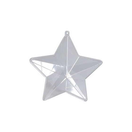 Estrella De Plástico Ø 100 Mm