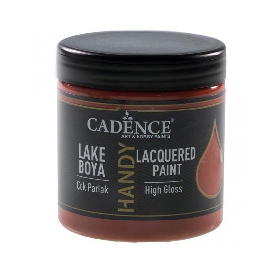 LACQUERED PAINT 250ml Tile Red