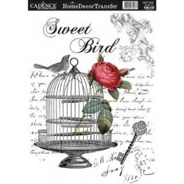 Transfers HOME DECOR 002 Sweet Bird.