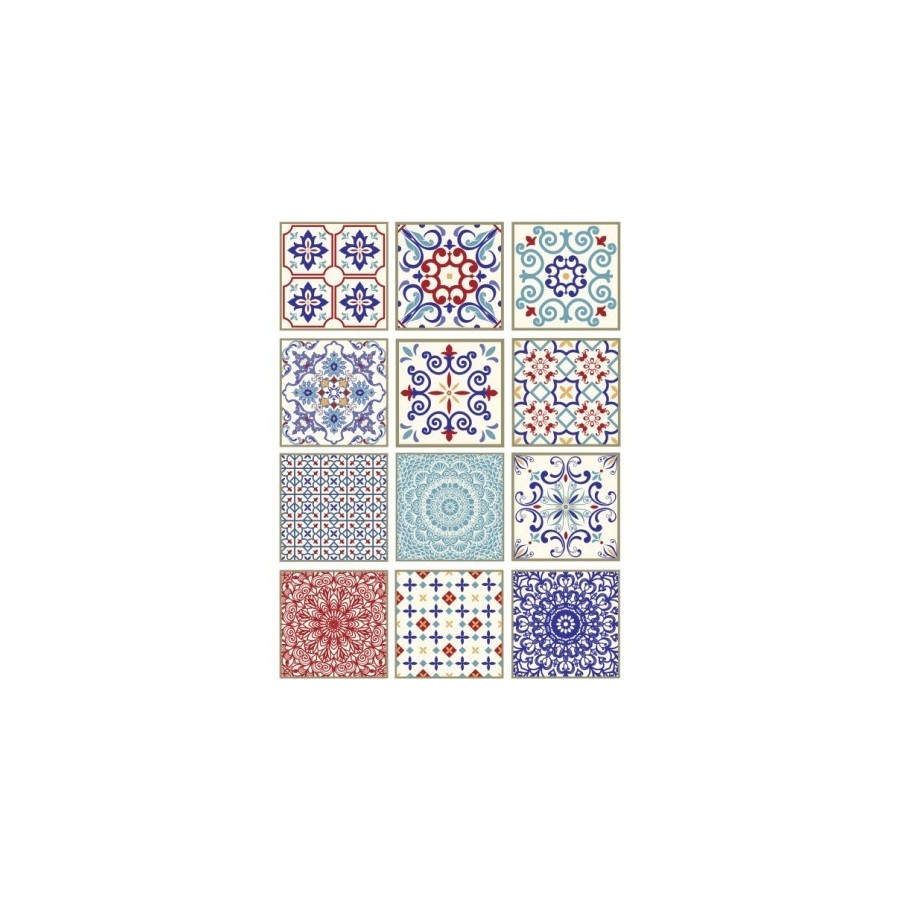 Papel De Arroz TILES BALDOSAS MIX Papel De Arroz TILES BALDOSAS MIX