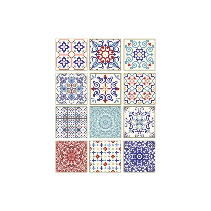 Papel De Arroz 713 TILES BALDOSAS MIX.