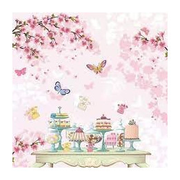 Servilletas 33x33 cm - Happy Birthday Table