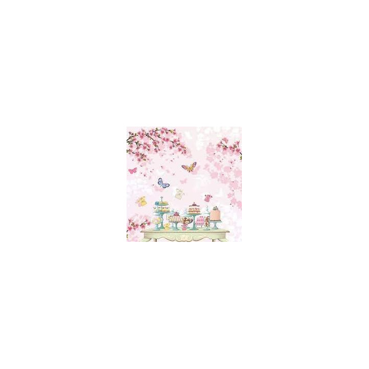 Servilletas 33x33 cm - Happy Birthday Table