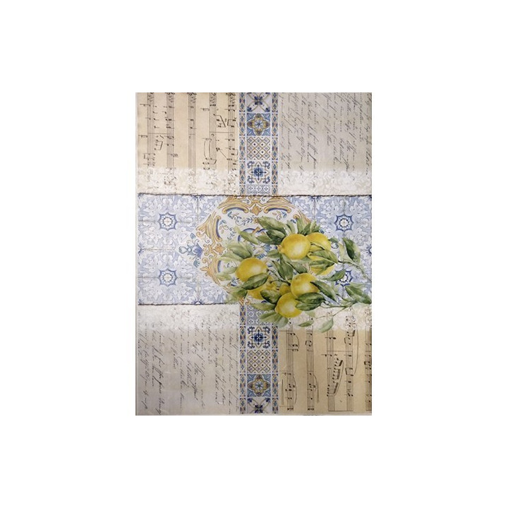 Papel De Arroz COLLAGE LIMONES