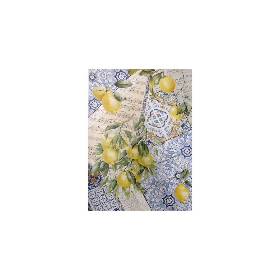 Papel De Arroz COLLAGE LIMONES GRANDES Papel De Arroz COLLAGE LIMONES GRANDES