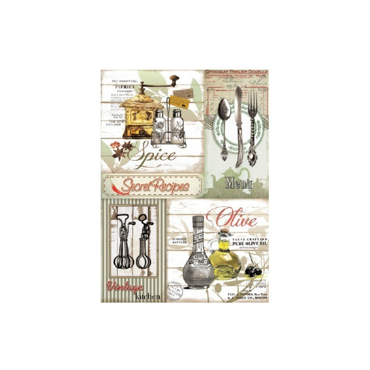 Papel de arroz cocina