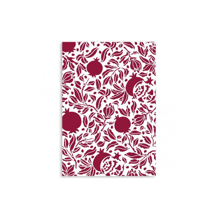KSG455 Stencil A4 Lady Vagabond luggage Stamperia