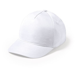 Gorra 5 paneles color crudo en Algodón